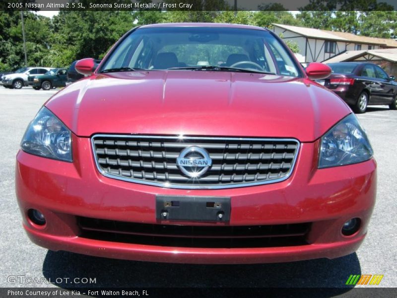 Sonoma Sunset Metallic / Frost Gray 2005 Nissan Altima 2.5 SL