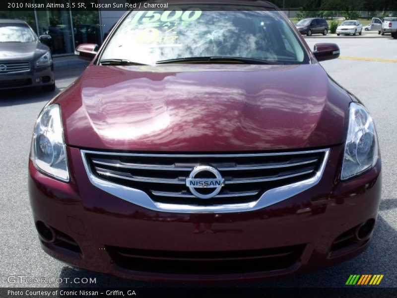 Tuscan Sun Red / Charcoal 2010 Nissan Altima 3.5 SR