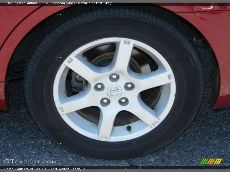 Sonoma Sunset Metallic / Frost Gray 2005 Nissan Altima 2.5 SL