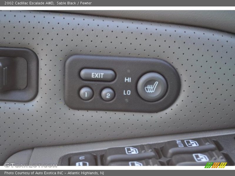 Sable Black / Pewter 2002 Cadillac Escalade AWD