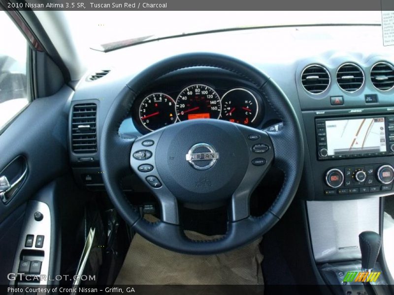 Tuscan Sun Red / Charcoal 2010 Nissan Altima 3.5 SR