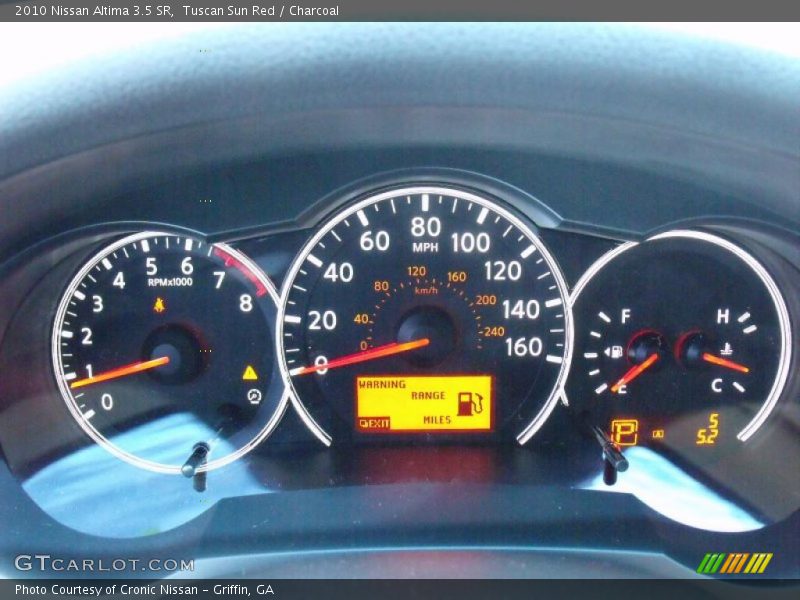 Tuscan Sun Red / Charcoal 2010 Nissan Altima 3.5 SR
