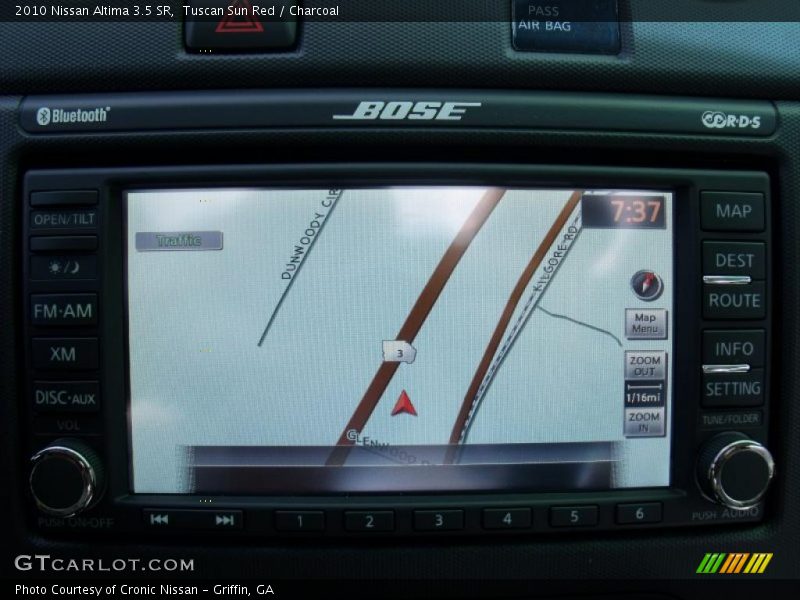 Tuscan Sun Red / Charcoal 2010 Nissan Altima 3.5 SR