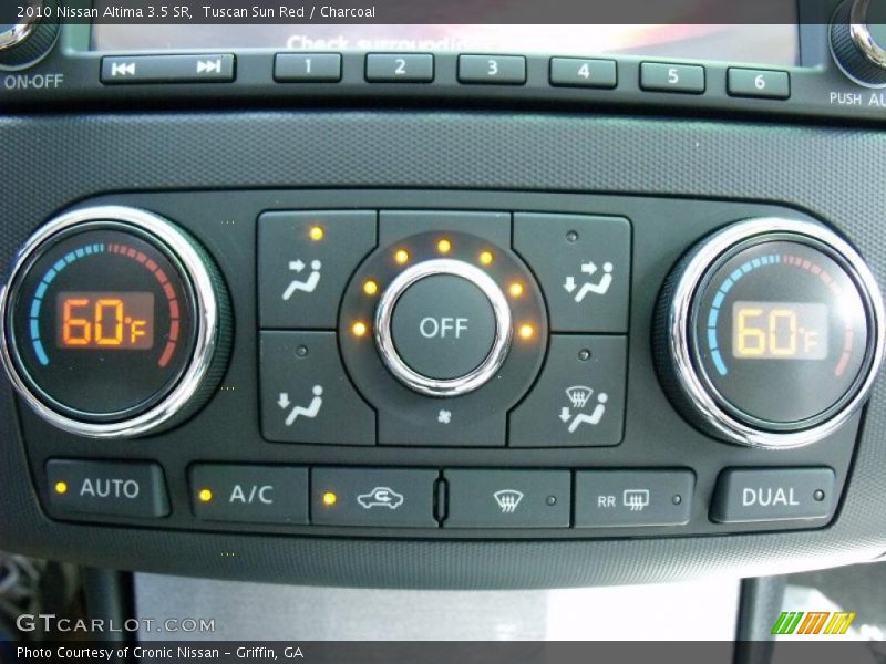 Tuscan Sun Red / Charcoal 2010 Nissan Altima 3.5 SR