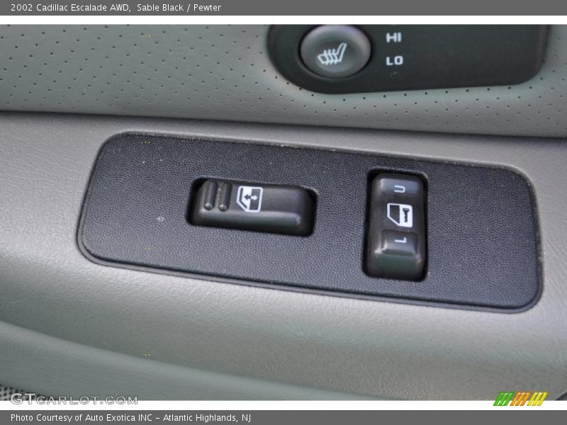 Sable Black / Pewter 2002 Cadillac Escalade AWD