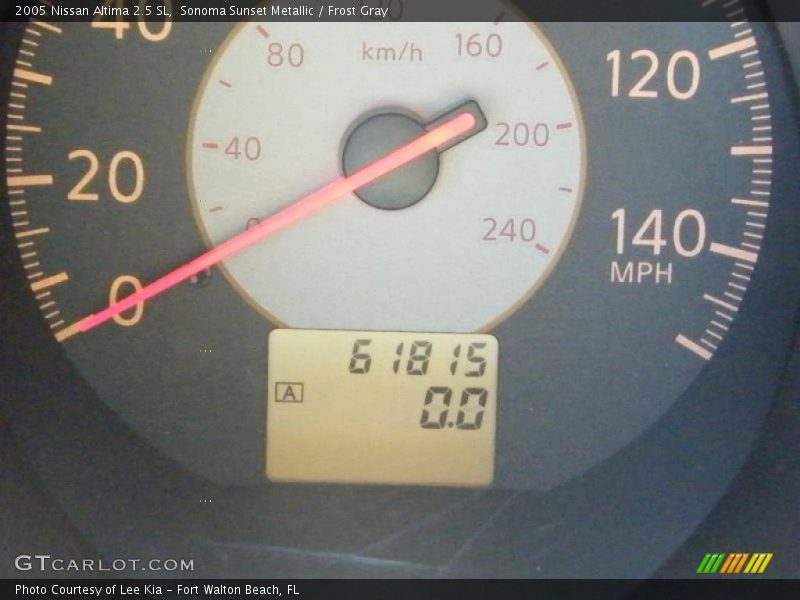 Sonoma Sunset Metallic / Frost Gray 2005 Nissan Altima 2.5 SL
