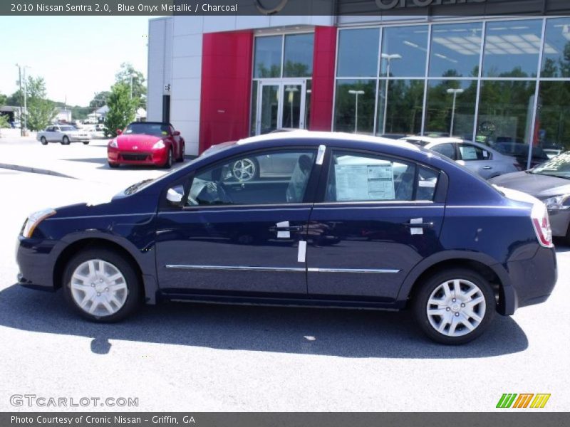 Blue Onyx Metallic / Charcoal 2010 Nissan Sentra 2.0