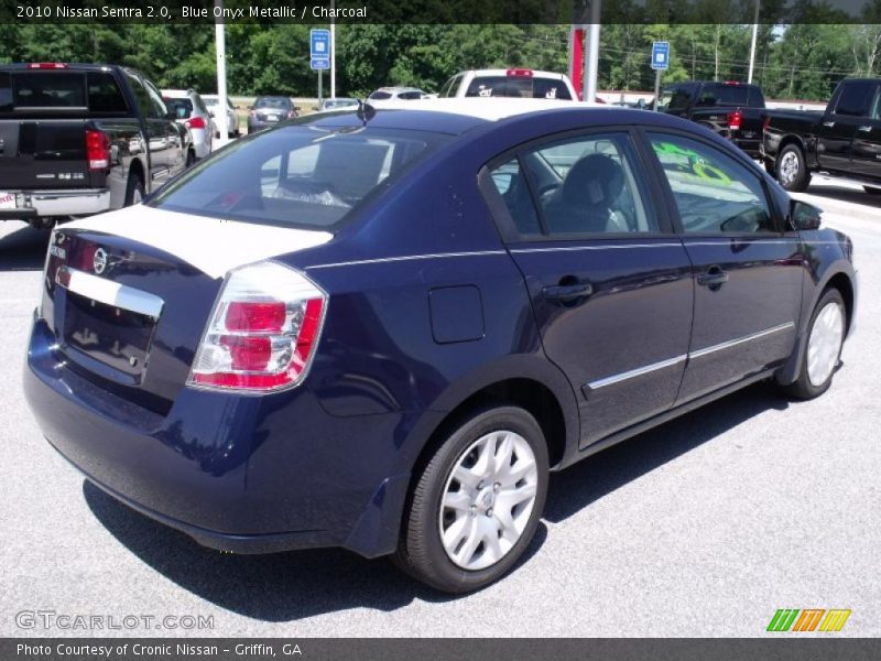 Blue Onyx Metallic / Charcoal 2010 Nissan Sentra 2.0