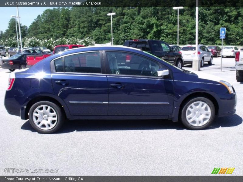 Blue Onyx Metallic / Charcoal 2010 Nissan Sentra 2.0