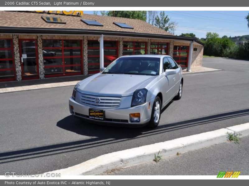 Light Platinum / Ebony 2006 Cadillac CTS Sedan