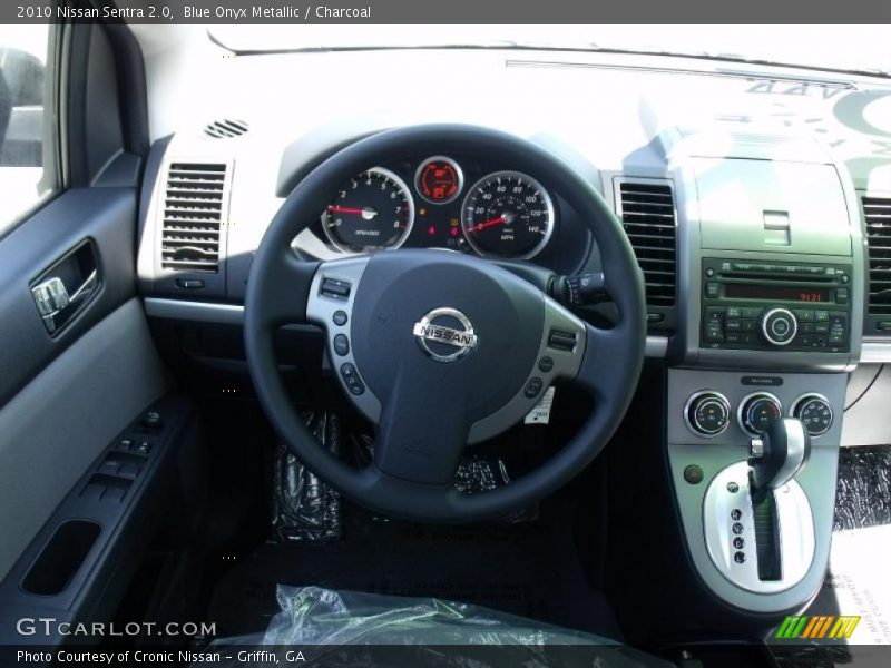 Blue Onyx Metallic / Charcoal 2010 Nissan Sentra 2.0