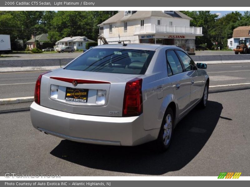 Light Platinum / Ebony 2006 Cadillac CTS Sedan