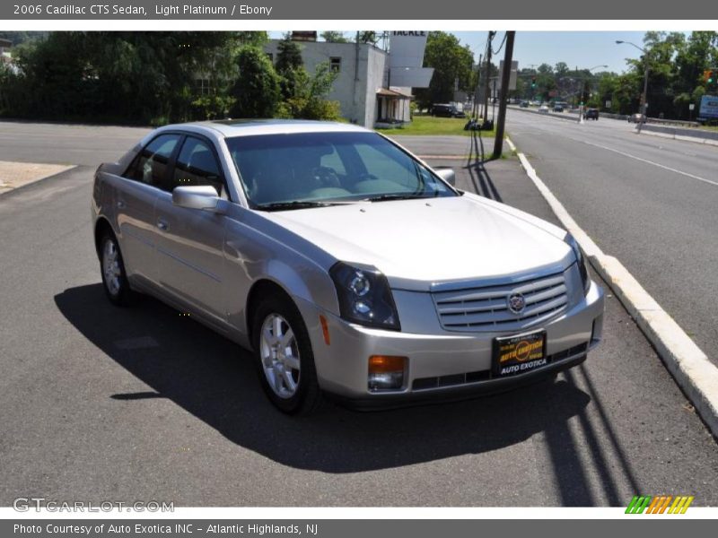 Light Platinum / Ebony 2006 Cadillac CTS Sedan