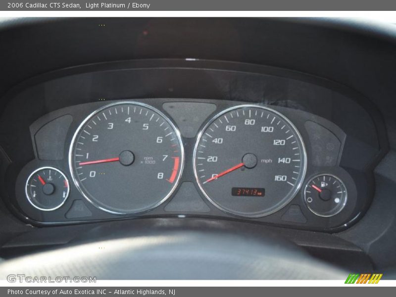 Light Platinum / Ebony 2006 Cadillac CTS Sedan