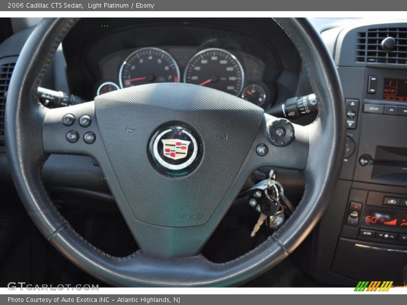 Light Platinum / Ebony 2006 Cadillac CTS Sedan
