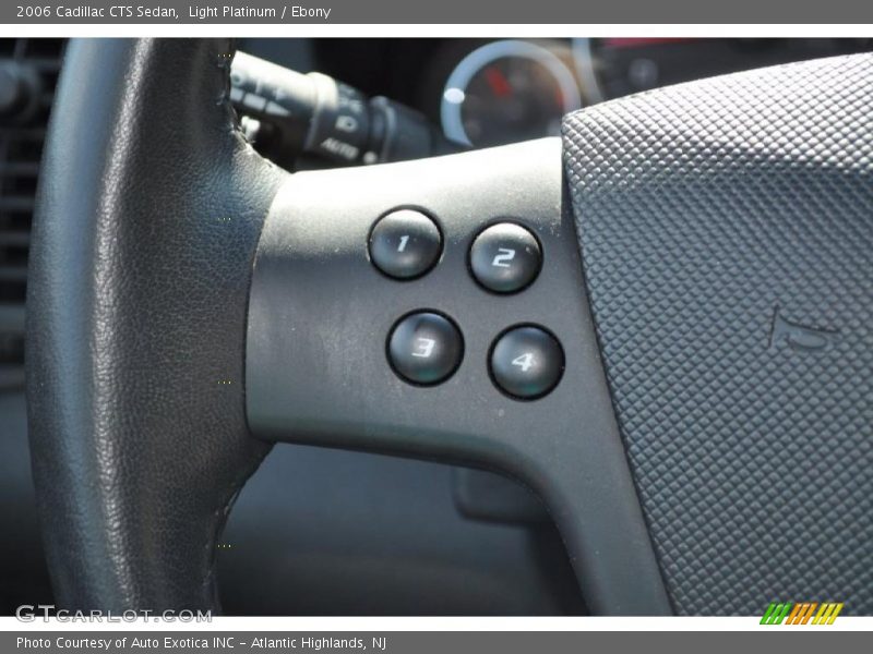 Light Platinum / Ebony 2006 Cadillac CTS Sedan
