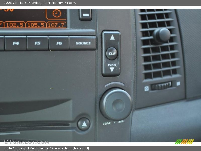 Light Platinum / Ebony 2006 Cadillac CTS Sedan