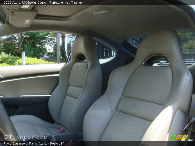 Taffeta White / Titanium 2006 Acura RSX Sports Coupe