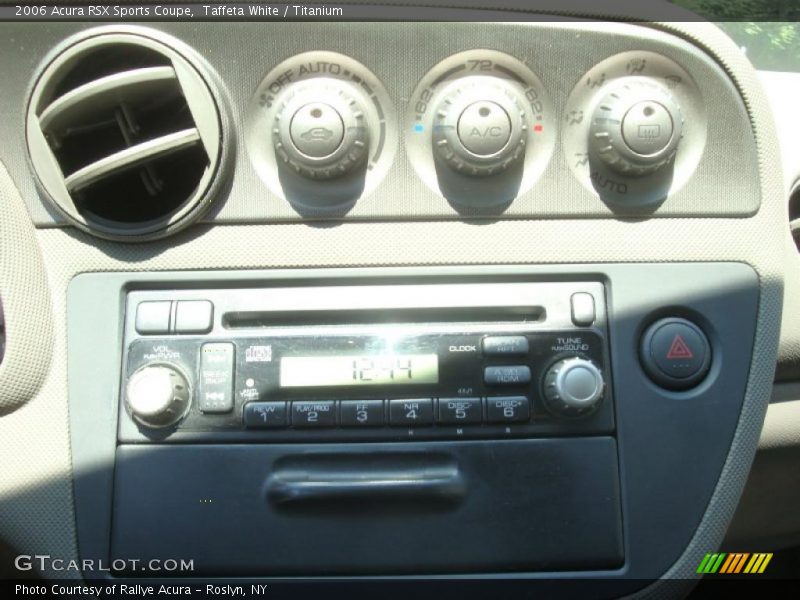 Taffeta White / Titanium 2006 Acura RSX Sports Coupe