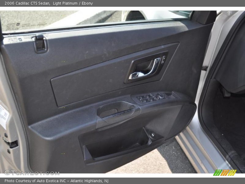 Light Platinum / Ebony 2006 Cadillac CTS Sedan