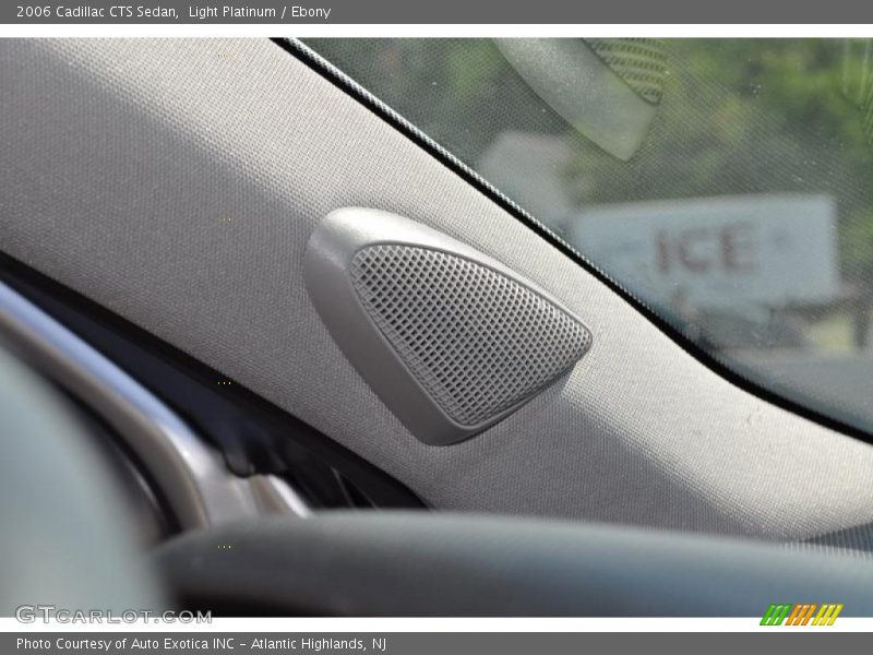 Light Platinum / Ebony 2006 Cadillac CTS Sedan