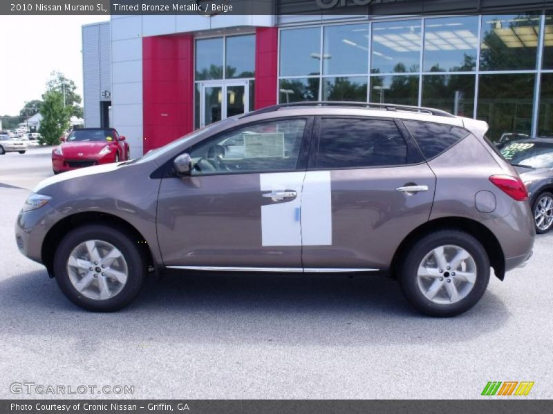Tinted Bronze Metallic / Beige 2010 Nissan Murano SL