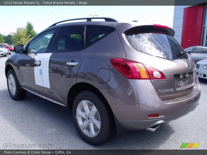 Tinted Bronze Metallic / Beige 2010 Nissan Murano SL