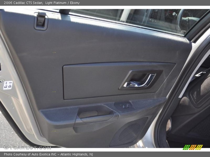 Light Platinum / Ebony 2006 Cadillac CTS Sedan
