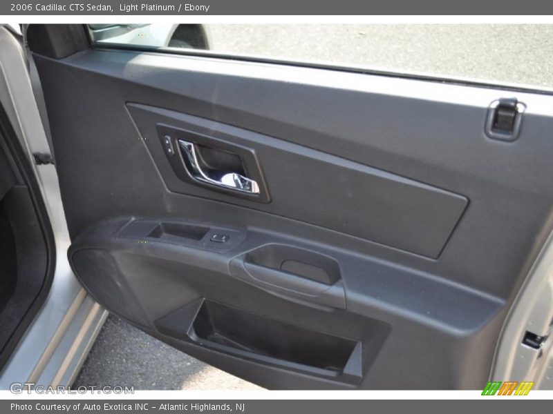 Light Platinum / Ebony 2006 Cadillac CTS Sedan