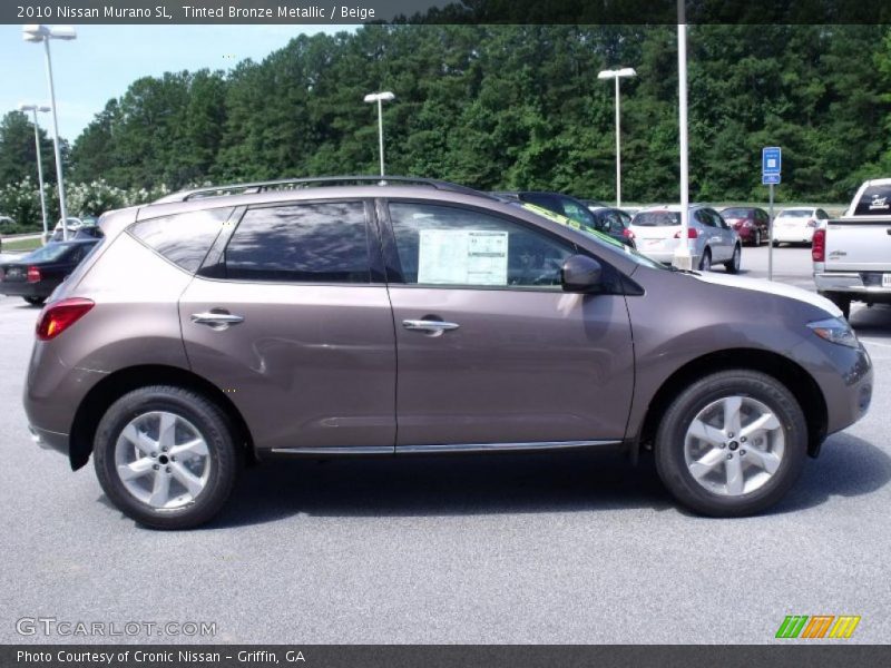 Tinted Bronze Metallic / Beige 2010 Nissan Murano SL