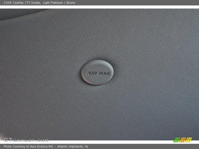 Light Platinum / Ebony 2006 Cadillac CTS Sedan