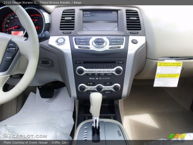 Tinted Bronze Metallic / Beige 2010 Nissan Murano SL