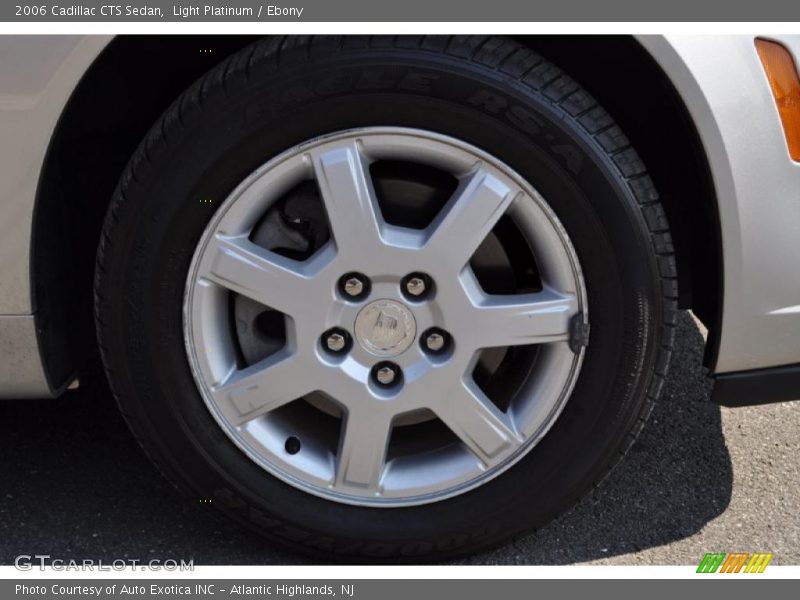 Light Platinum / Ebony 2006 Cadillac CTS Sedan