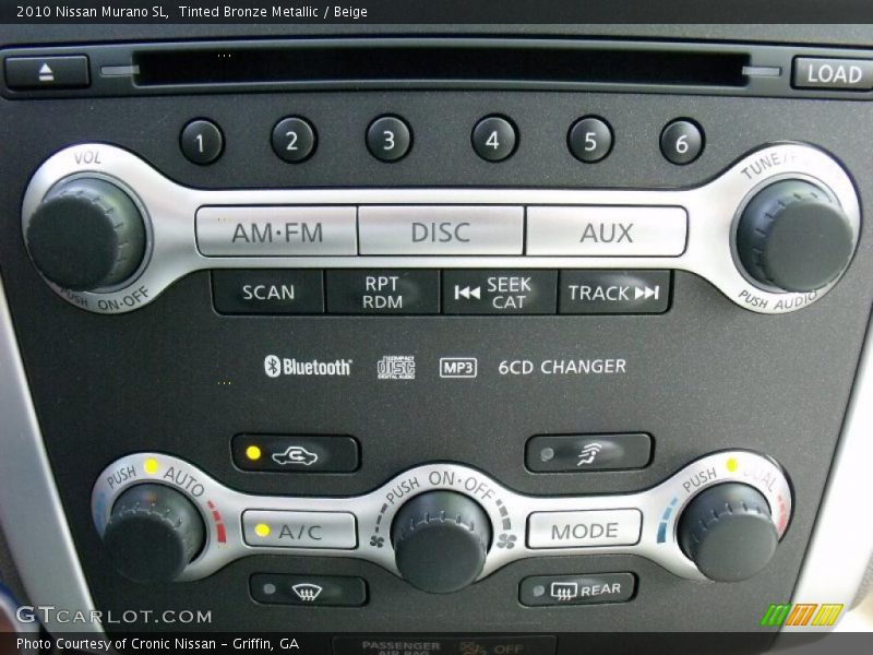 Tinted Bronze Metallic / Beige 2010 Nissan Murano SL