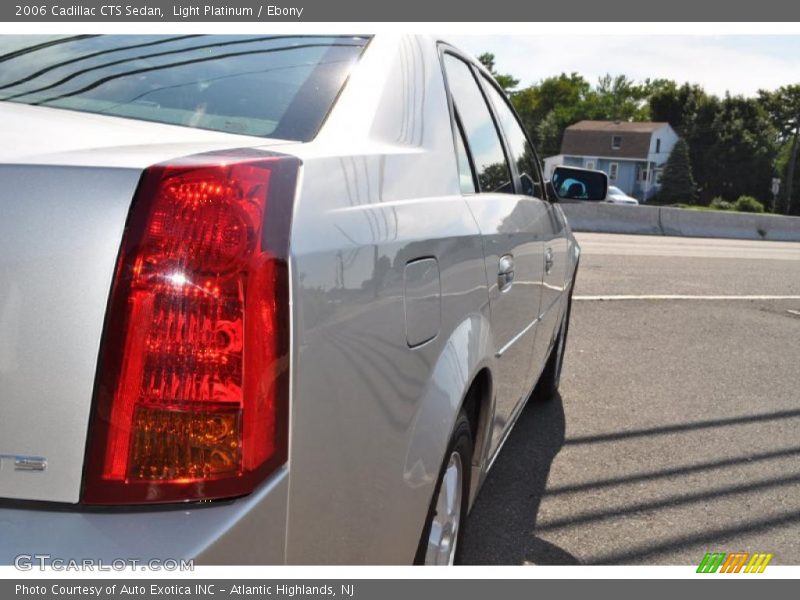 Light Platinum / Ebony 2006 Cadillac CTS Sedan