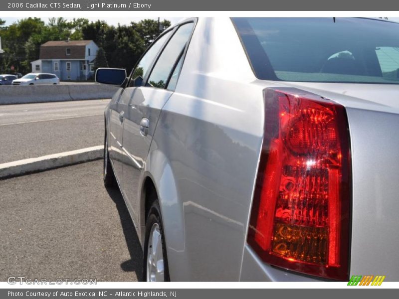 Light Platinum / Ebony 2006 Cadillac CTS Sedan