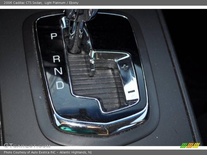 Light Platinum / Ebony 2006 Cadillac CTS Sedan