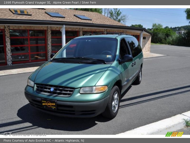 Alpine Green Pearl / Silver Fern 1998 Plymouth Grand Voyager SE