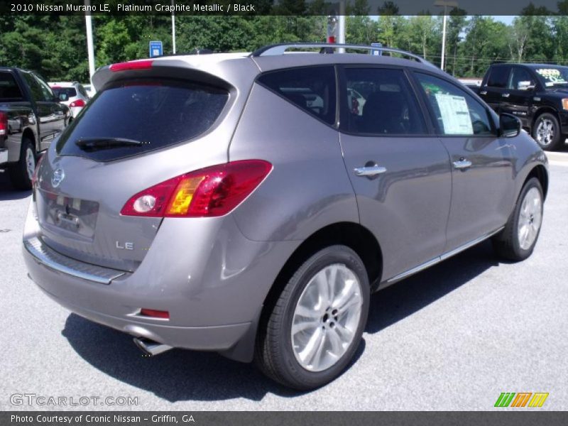 Platinum Graphite Metallic / Black 2010 Nissan Murano LE