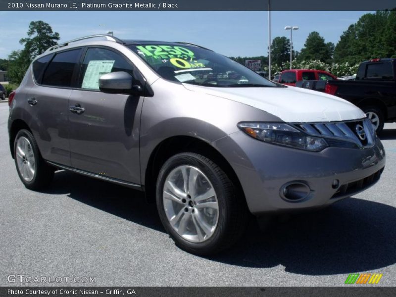Platinum Graphite Metallic / Black 2010 Nissan Murano LE
