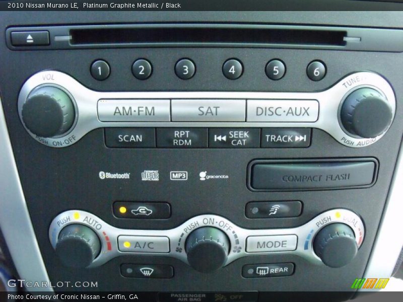 Platinum Graphite Metallic / Black 2010 Nissan Murano LE