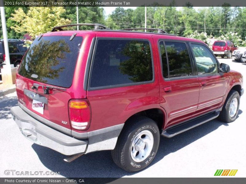 Toreador Red Metallic / Medium Prairie Tan 2001 Ford Explorer XLT