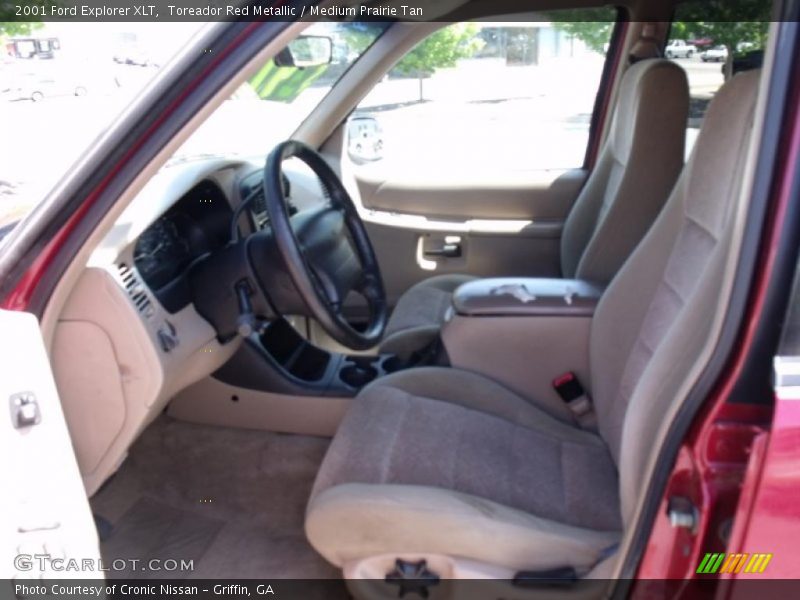 Toreador Red Metallic / Medium Prairie Tan 2001 Ford Explorer XLT