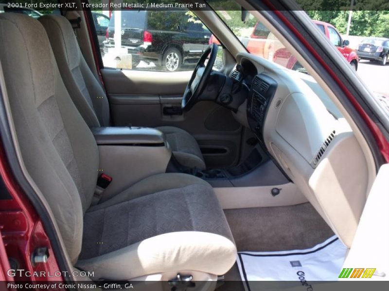 Toreador Red Metallic / Medium Prairie Tan 2001 Ford Explorer XLT