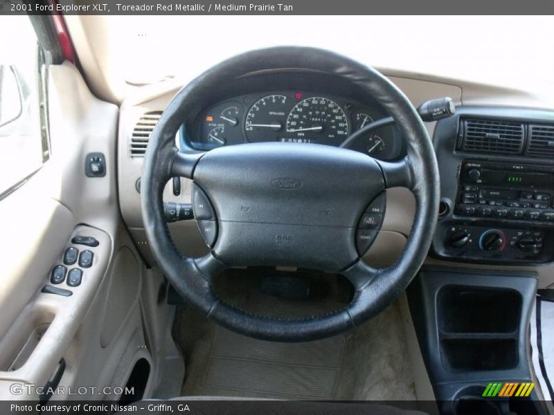 Toreador Red Metallic / Medium Prairie Tan 2001 Ford Explorer XLT