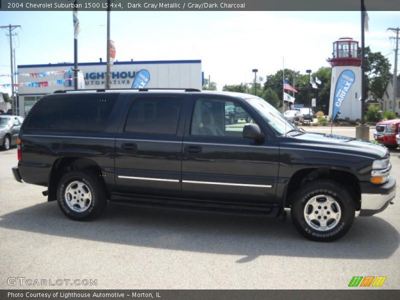 Dark Gray Metallic / Gray/Dark Charcoal 2004 Chevrolet Suburban 1500 LS 4x4