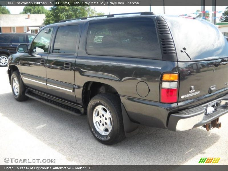 Dark Gray Metallic / Gray/Dark Charcoal 2004 Chevrolet Suburban 1500 LS 4x4