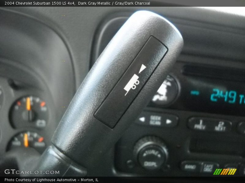 Dark Gray Metallic / Gray/Dark Charcoal 2004 Chevrolet Suburban 1500 LS 4x4