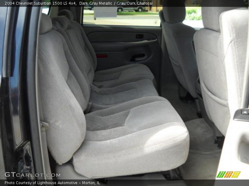 Dark Gray Metallic / Gray/Dark Charcoal 2004 Chevrolet Suburban 1500 LS 4x4