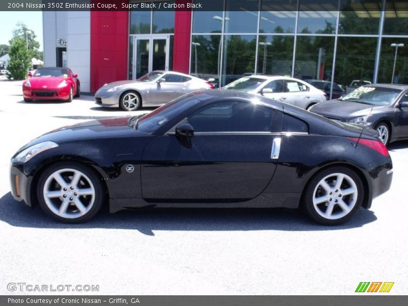 Super Black / Carbon Black 2004 Nissan 350Z Enthusiast Coupe